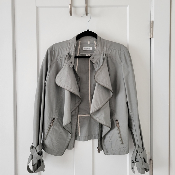 Bebe Ruffle Motorcycle Jacket - Picture 15 of 16